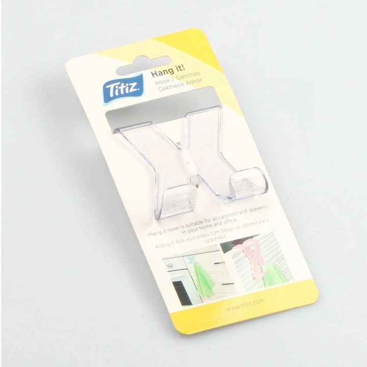 BiiShe® Hang it Pratik Kolay Taşımabilir Havlupan 2 Kancalı Banyo Askısı