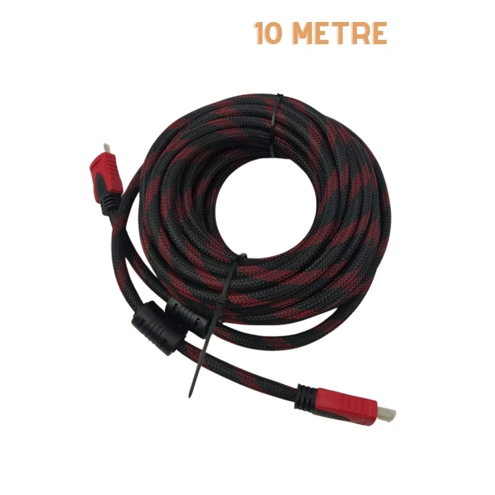 BiiShe® HDMI Kablosu HDTV Bilgisayar Uydu Görüntü Ses Full HD Sargılı Görüntü Aktarma Kablosu
