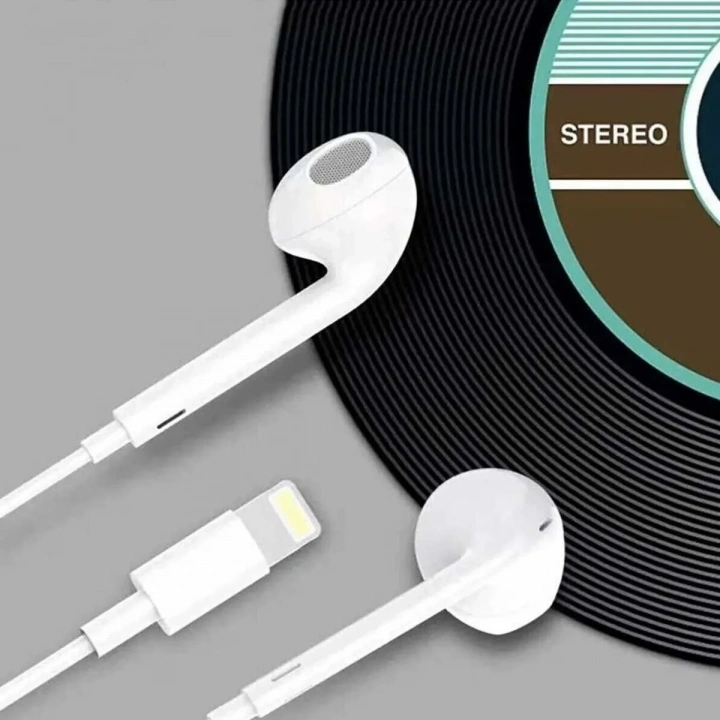 BiiShe® İphone Ucu Çıkışlı Pop Up Kulakiçi Yumuşak Kontrol Tuşlu Kulaklık