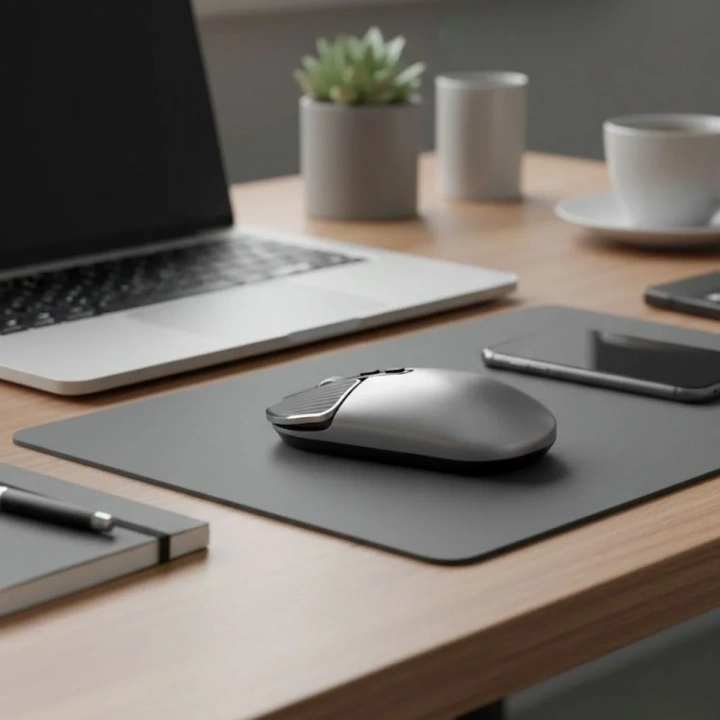 BiiShe® Sessiz Kablosuz Mouse – Wireless Optik Mouse, Sessiz Tıklama, Ergonomik Tasarım