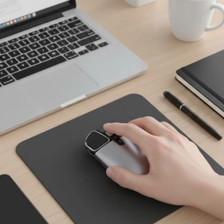 BiiShe® Sessiz Kablosuz Mouse – Wireless Optik Mouse, Sessiz Tıklama, Ergonomik Tasarım