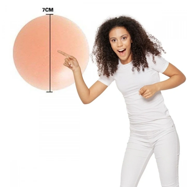 BiiShe® Silikon Göğüs Ucu Kapatıcı Gizleyici Bant Aparat  Nipple Pad