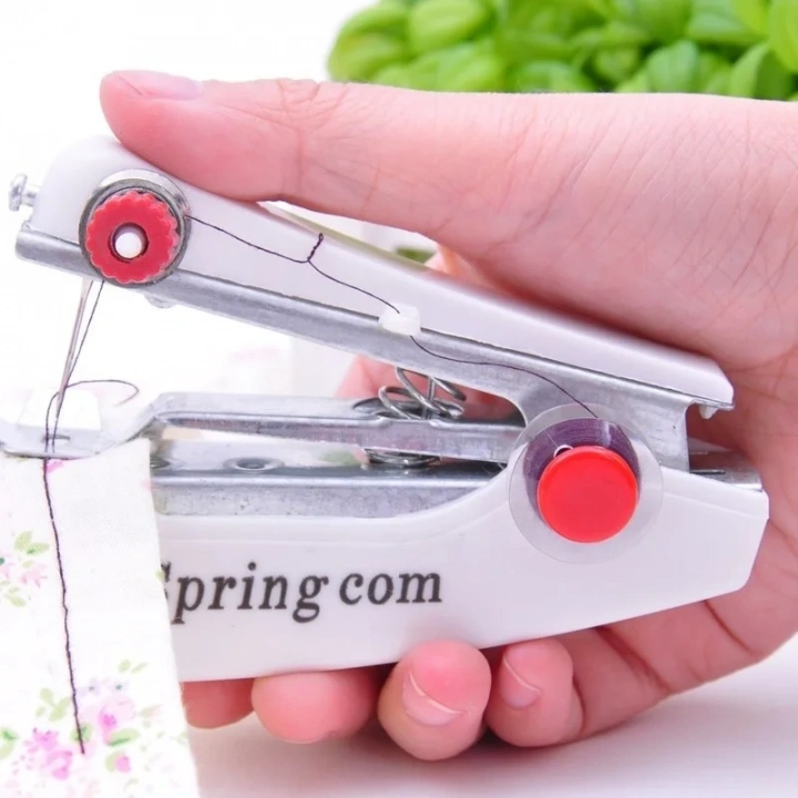 BiiShe® Spring Come Mini Kolay Seyehat ve Ev Tipi El Dikiş Dikme Makinası