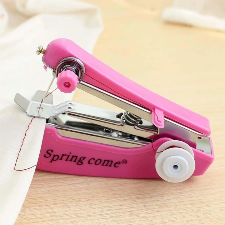 BiiShe® Spring Come Mini Kolay Seyehat ve Ev Tipi El Dikiş Dikme Makinası