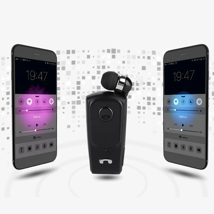 BiiShe® Telefon Bağlantılı Makaralı Kulaklıklı Bluetooth Kulaklık