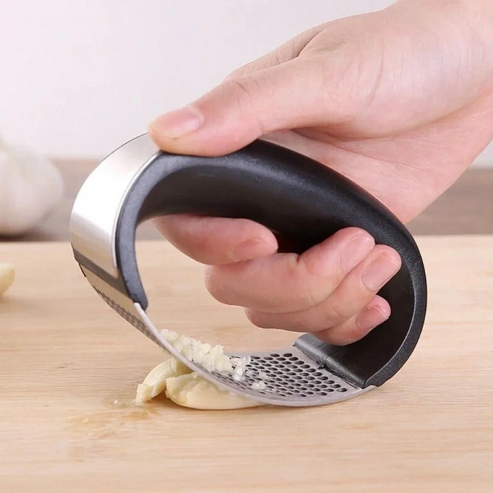 BiiShe® Yeni Sarımsak Ezici Paslanmaz Çelik Garlic Press