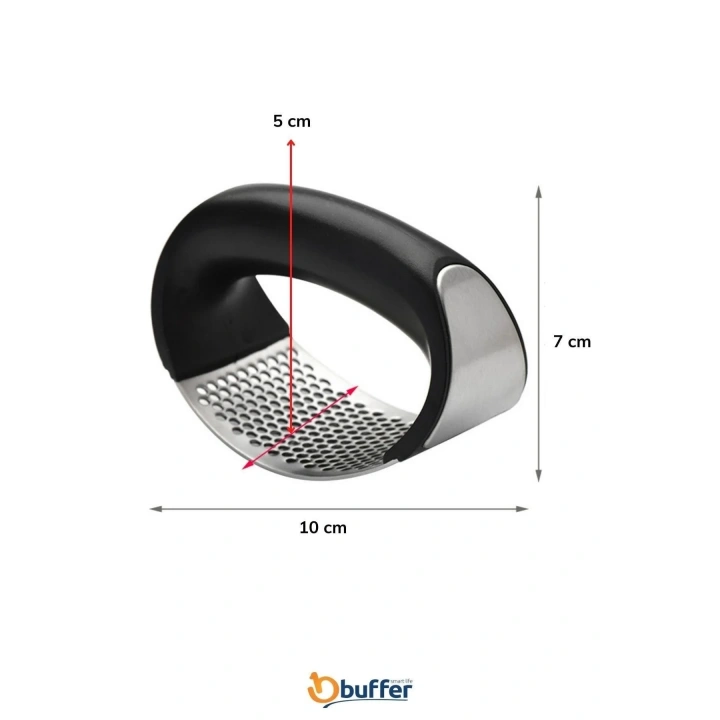 BiiShe® Yeni Sarımsak Ezici Paslanmaz Çelik Garlic Press
