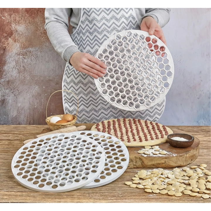 BÜYÜK - 32CM MANTI KALIBI PLASTİK (5468)