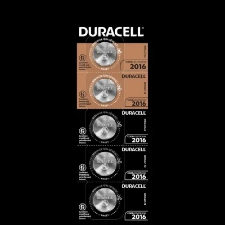 DURACELL 2016 PARA PİLİ 5Lİ KART (5468)