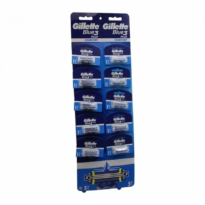 GİLLETTE BLUE3 JİLET KARTELALI 10 PARÇA (5468)