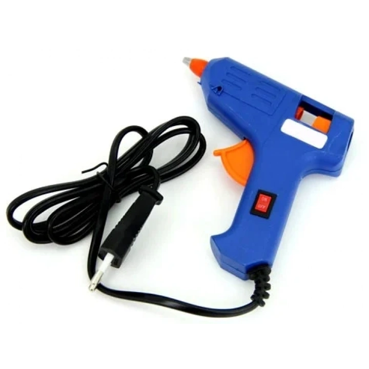 Glue Gun Sıcak Silikon Tabancası Aç/Kapa Düğmeli 20Watt (5468)