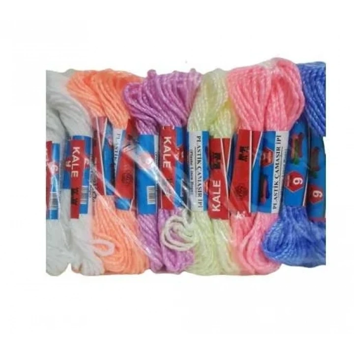 KALE Plastik Çamaşır ipi 8 Metre 24 Adet (5468)