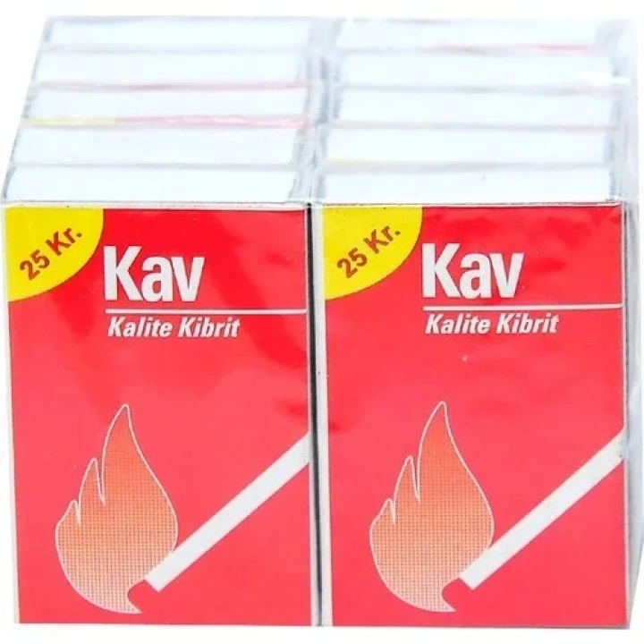 KAV KİBRİT10X10100LÜ (5468)