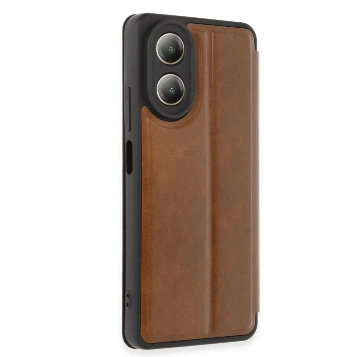 Mey İthalat®   A38 Kılıf Flip Cover - Taba