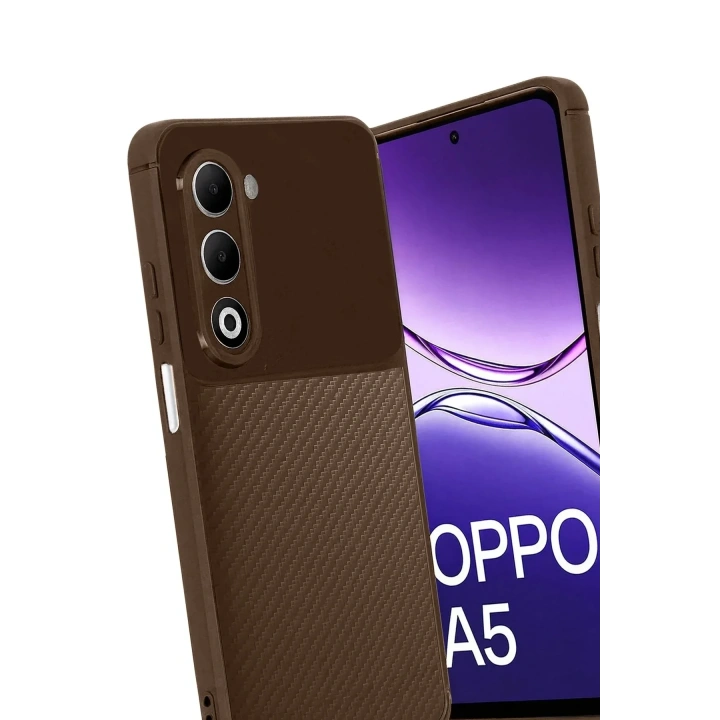 Mey İthalat®   A5 4G Auto Focus Karbon Kapak - Kahverengi