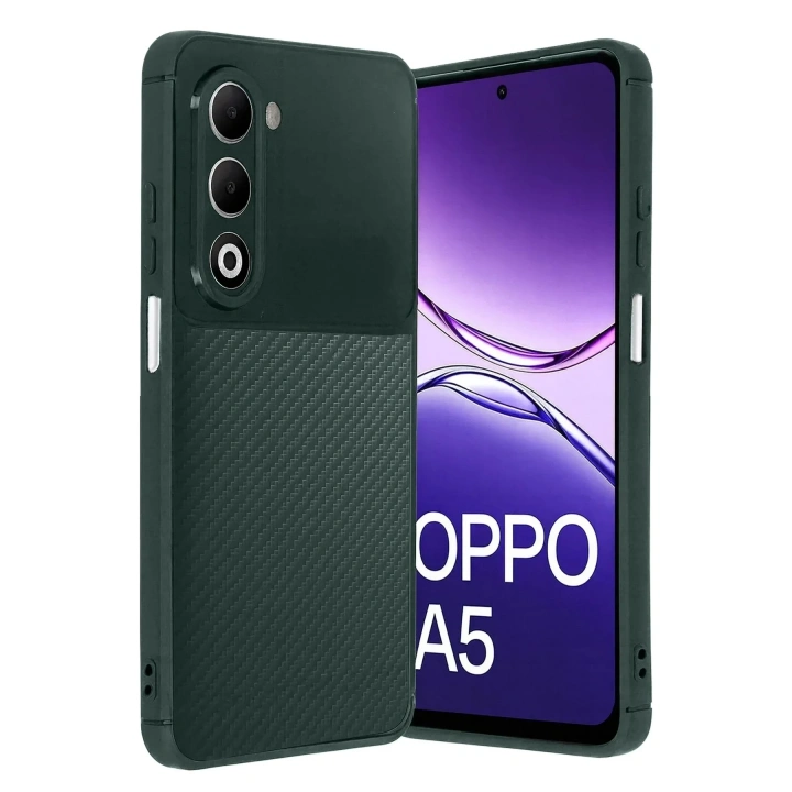 Mey İthalat®   A5 4G Auto Focus Karbon Kapak - Koyu Yeşil