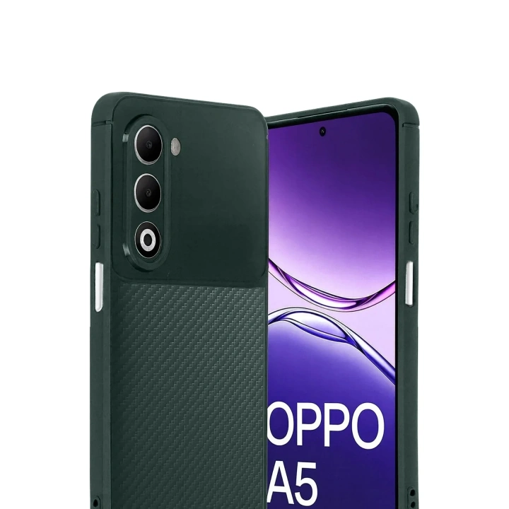 Mey İthalat®   A5 4G Auto Focus Karbon Kapak - Koyu Yeşil