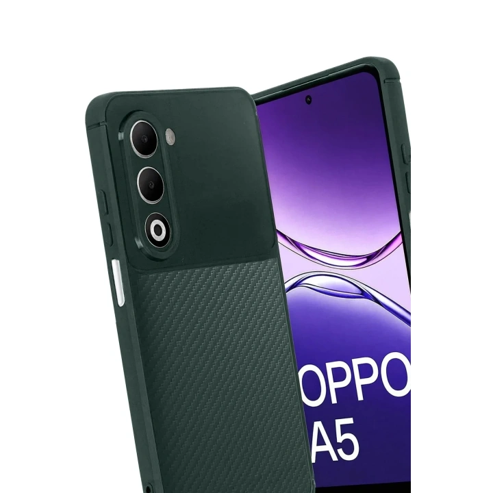 Mey İthalat®   A5 4G Auto Focus Karbon Kapak - Koyu Yeşil