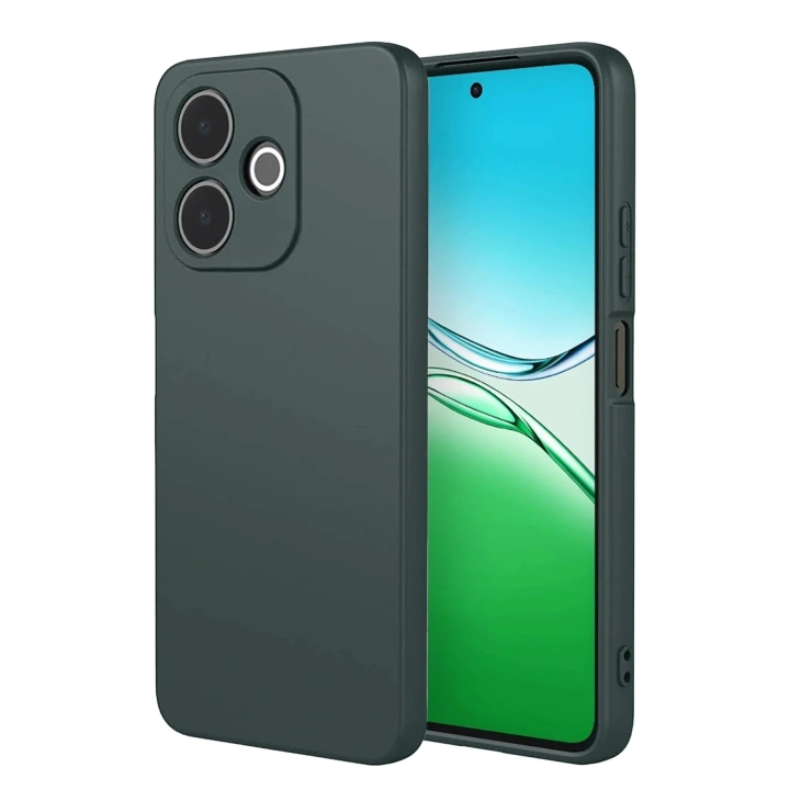 Mey İthalat®   A5 Pro 4G First Silikon - Koyu Yeşil