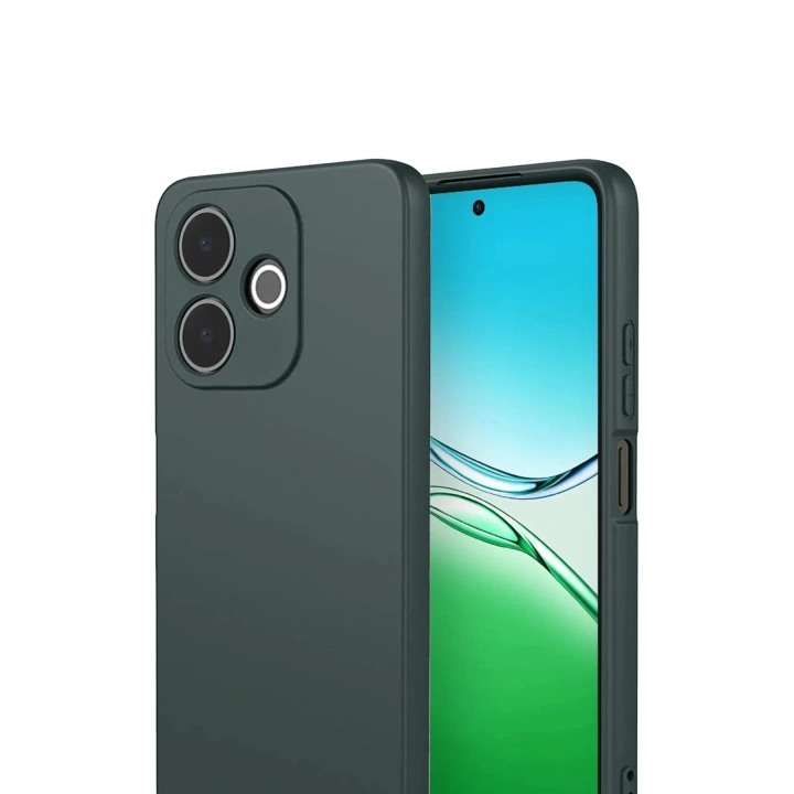 Mey İthalat®   A5 Pro 4G First Silikon - Koyu Yeşil