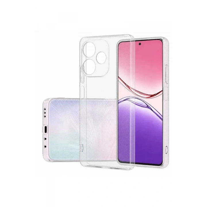 Mey İthalat®   A5 Pro 4G Kılıf Lüx Şeffaf Silikon