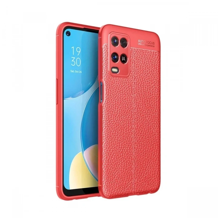 Mey İthalat®   A54 4G Kılıf Auto Focus Kapak - Kırmızı