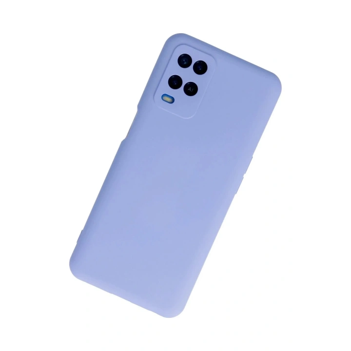 Mey İthalat®   A54 4G Kılıf Nano içi Kadife Silikon - Lila