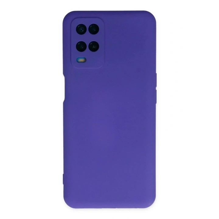 Mey İthalat®   A54 4G Kılıf Nano içi Kadife Silikon - Mor