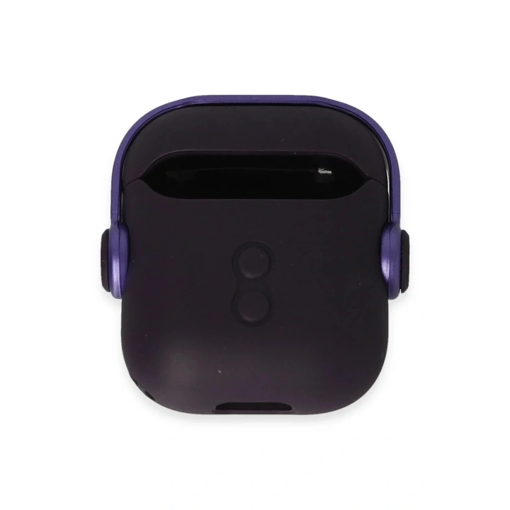 Mey İthalat®  Airpods 2 (2.nesil) Cool Kılıf - Derin Mor