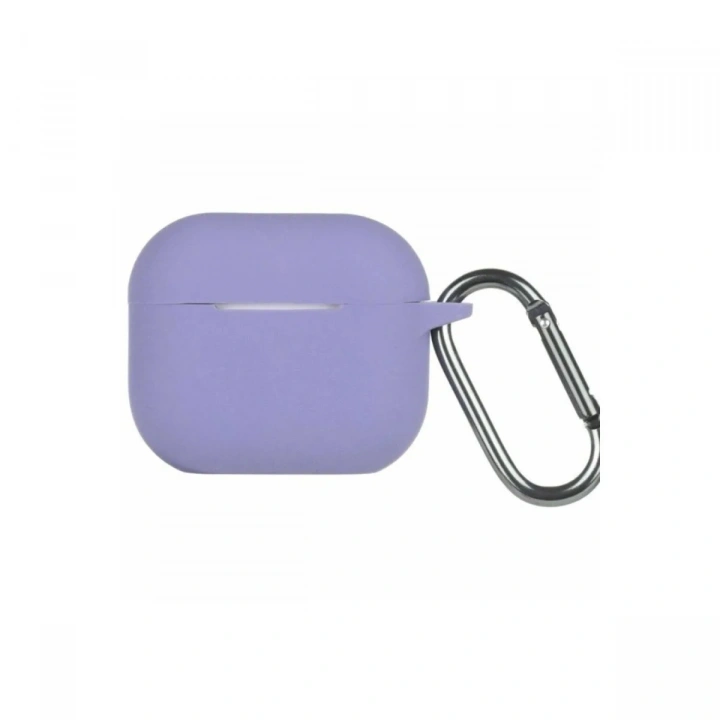 Mey İthalat®  Airpods 3 (3.nesil) Hang Kılıf - Lila