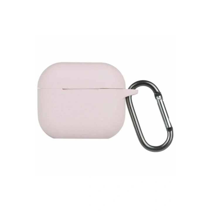 Mey İthalat®  Airpods 3 (3.nesil) Hang Kılıf - Pudra