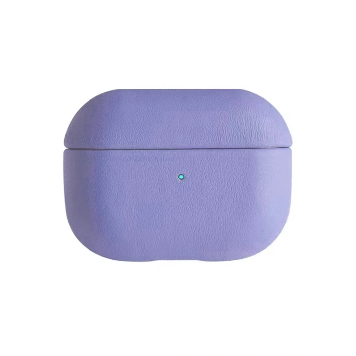 Mey İthalat®  Airpods Pro 2 (2.nesil) 405 Deri Kılıf - Lila