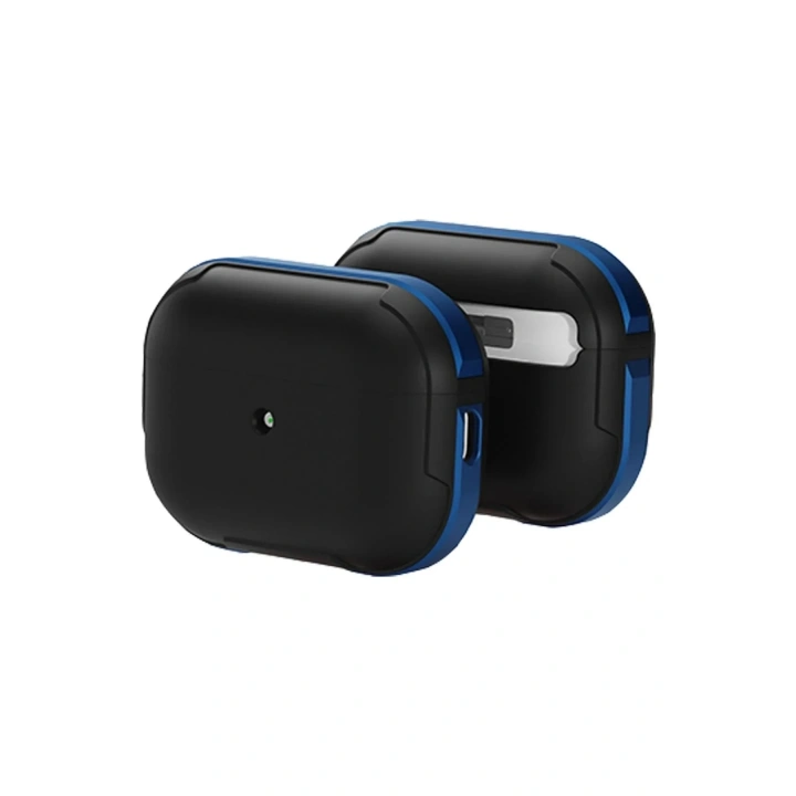 Mey İthalat®  Airpods Pro 2 (2.nesil) MO-A8 Armor Kılıf - Lacivert