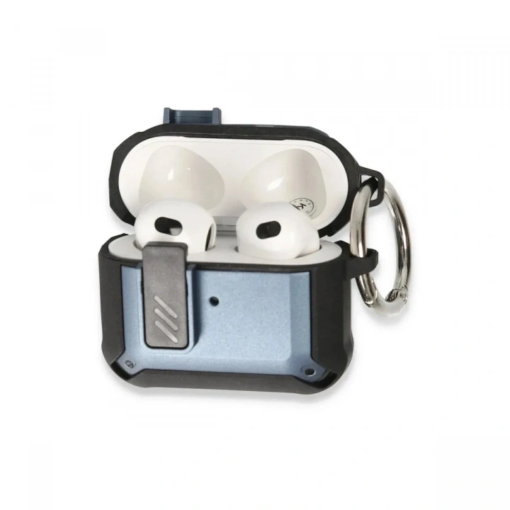 Mey İthalat®  Airpods Pro 2 (2.nesil) Truva Kılıf - Mavi