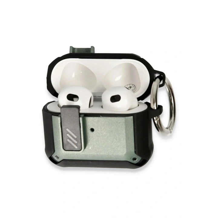 Mey İthalat®  Airpods Pro 2 (2.nesil) Truva Kılıf - Yeşil