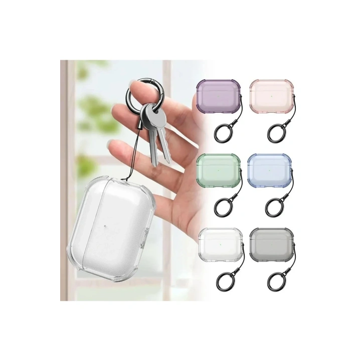 Mey İthalat®  Airpods Pro 3 (3.nesil) Showy Kılıf - Şeffaf