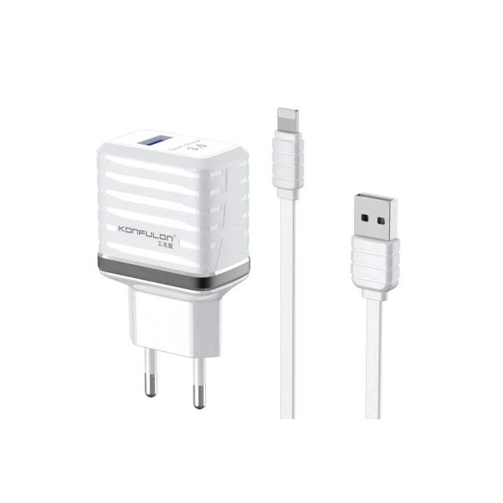 Mey İthalat®  C32Q 3.0 Quick Lightning Seyahat Şarj Cihazı