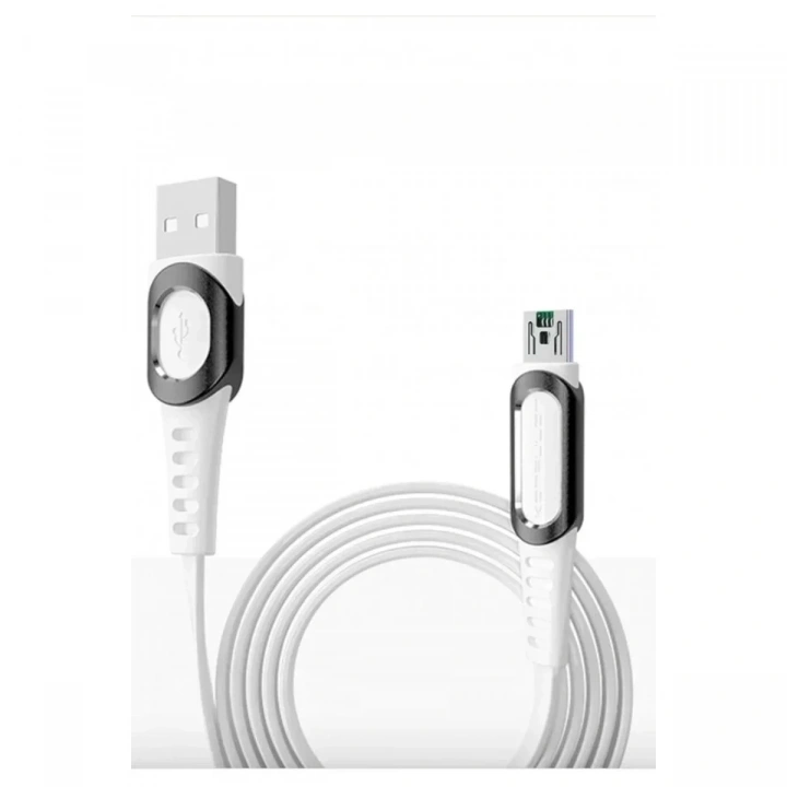 Mey İthalat®  DC24 Micro USB Kablo 1.2M 4A - Beyaz