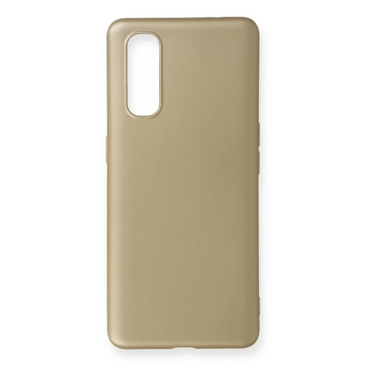 Mey İthalat®   Find X2 Kılıf First Silikon - Gold