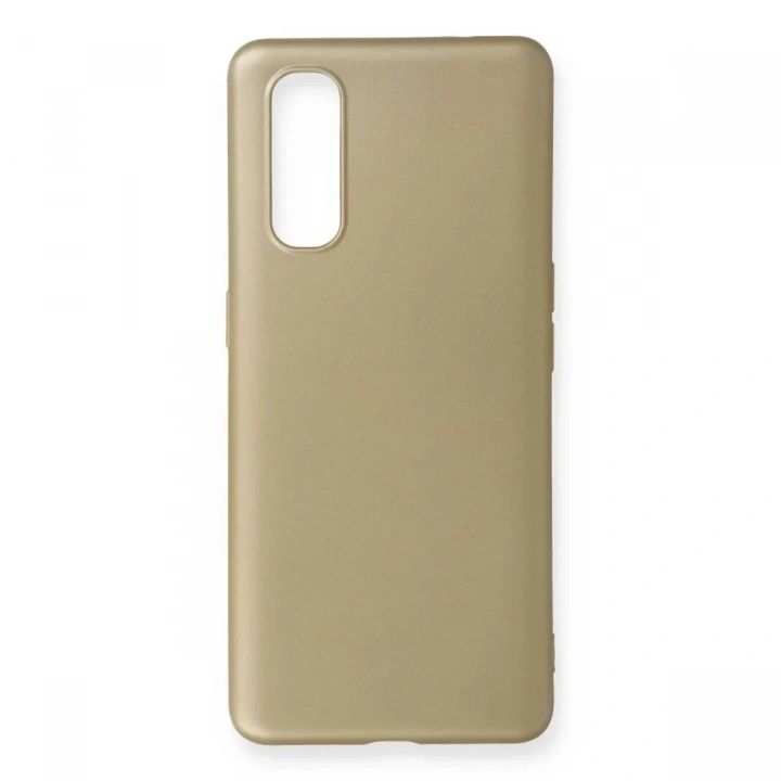 Mey İthalat®   Find X2 Kılıf First Silikon - Gold