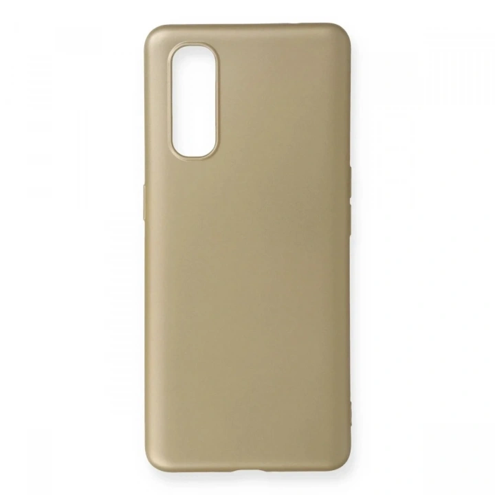 Mey İthalat®   Find X2 Kılıf First Silikon - Gold