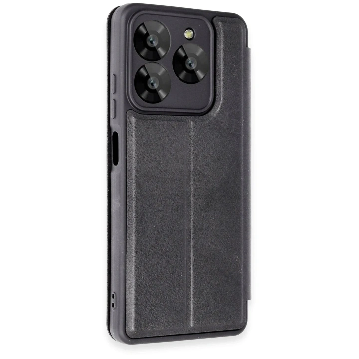 Mey İthalat®  General Mobile Era 30 Kılıf Flip Cover - Siyah