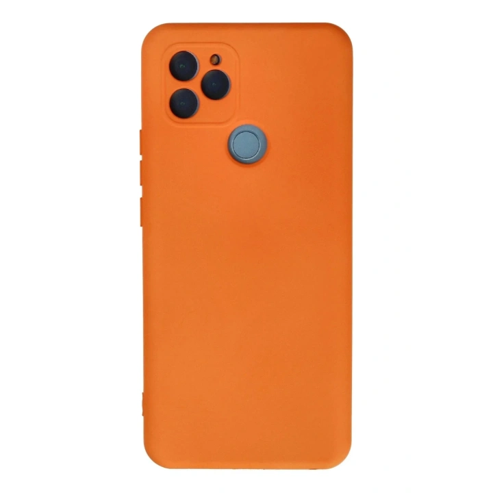 Mey İthalat®  General Mobile GM 21 Kılıf Nano içi Kadife Silikon - Turuncu