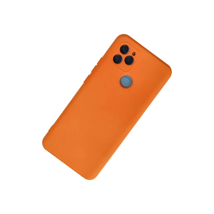 Mey İthalat®  General Mobile GM 21 Kılıf Nano içi Kadife Silikon - Turuncu