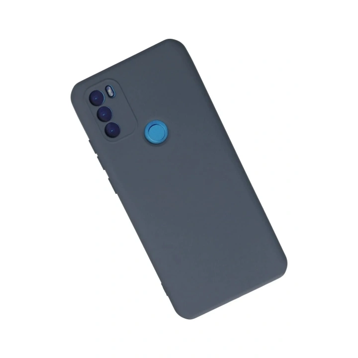 Mey İthalat®  General Mobile GM 21 Plus Kılıf Nano içi Kadife Silikon - Gri