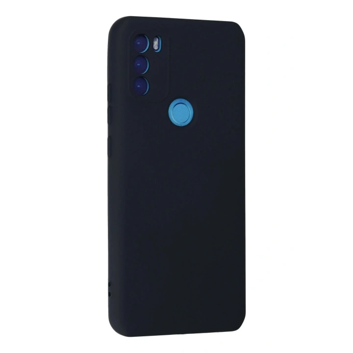 Mey İthalat®  General Mobile GM 21 Plus Kılıf Nano içi Kadife Silikon - Lacivert