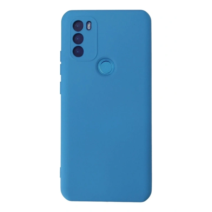 Mey İthalat®  General Mobile GM 21 Plus Kılıf Nano içi Kadife Silikon - Mavi