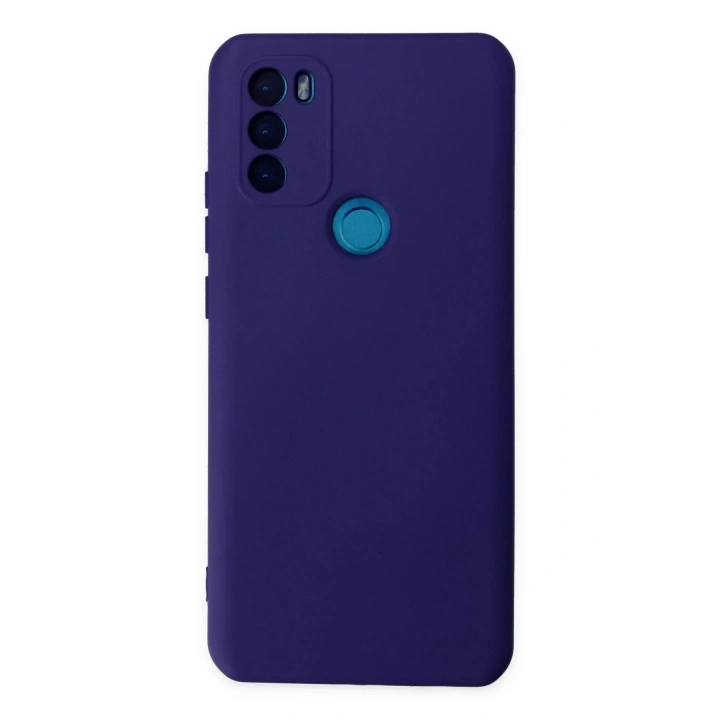 Mey İthalat®  General Mobile GM 21 Plus Kılıf Nano içi Kadife Silikon - Mor
