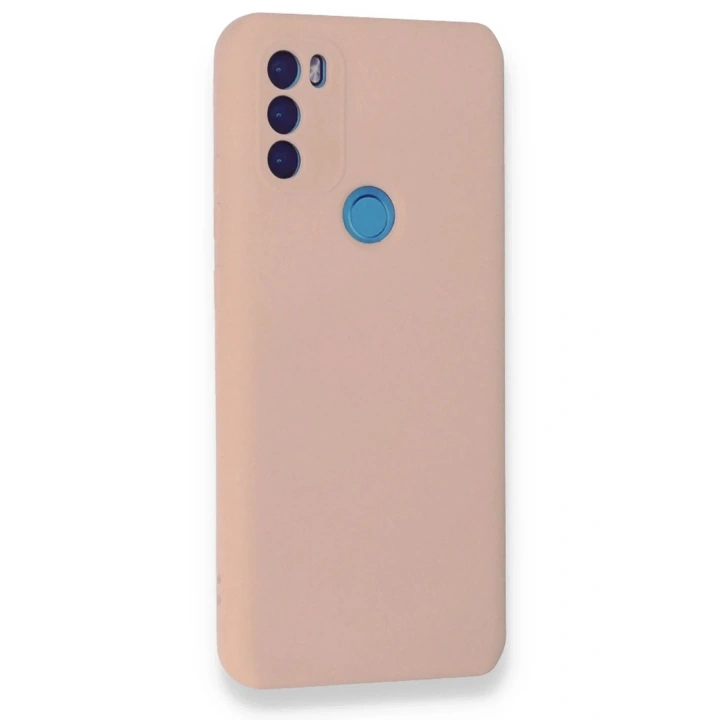 Mey İthalat®  General Mobile GM 21 Plus Kılıf Nano içi Kadife Silikon - Pudra