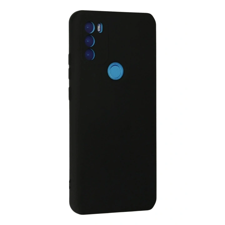 Mey İthalat®  General Mobile GM 21 Plus Kılıf Nano içi Kadife Silikon - Siyah